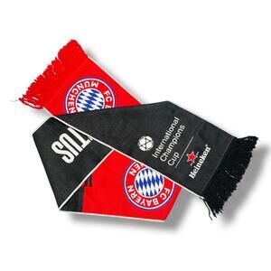 Bayern vs Juventus Football Scarf Reversible Soccer International Champions Cup